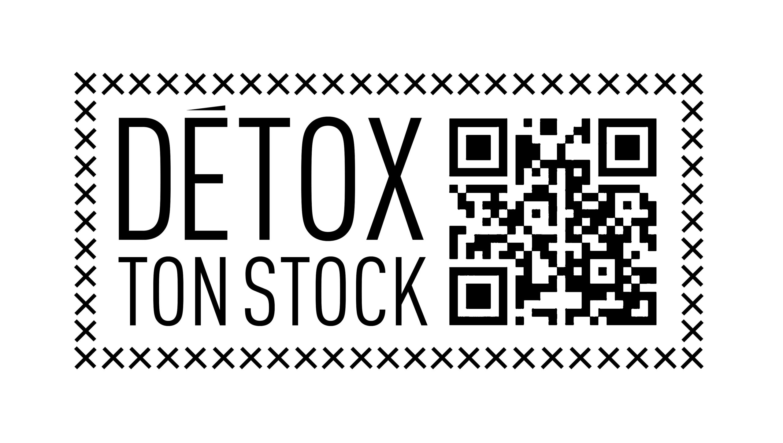 Logo Detox ton stock